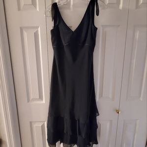 Ann Taylor Loft Petite Black Sheer Dress - Size 4P